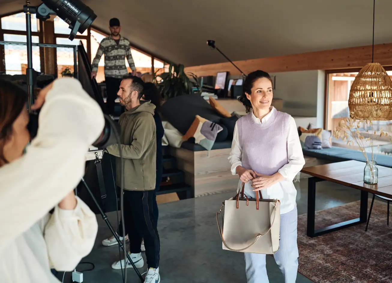 CTS Fotoshooting Herbst behind the scene