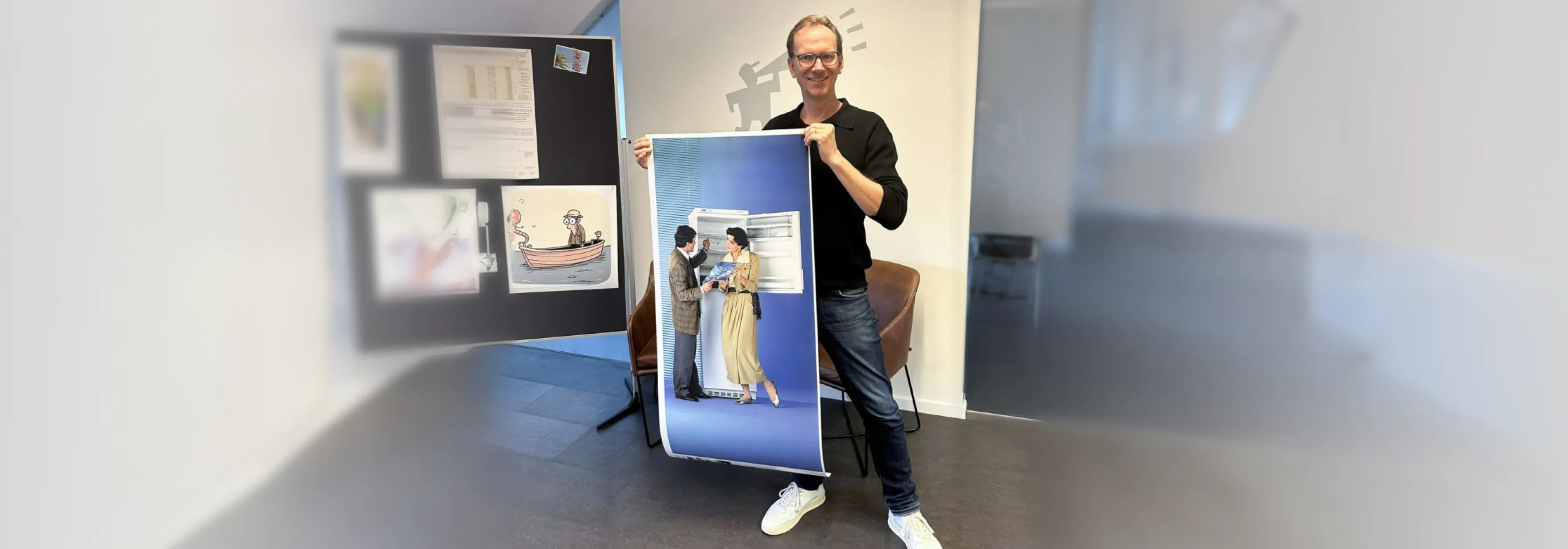 Christian Rechmann mit Liebherr Roll-Up