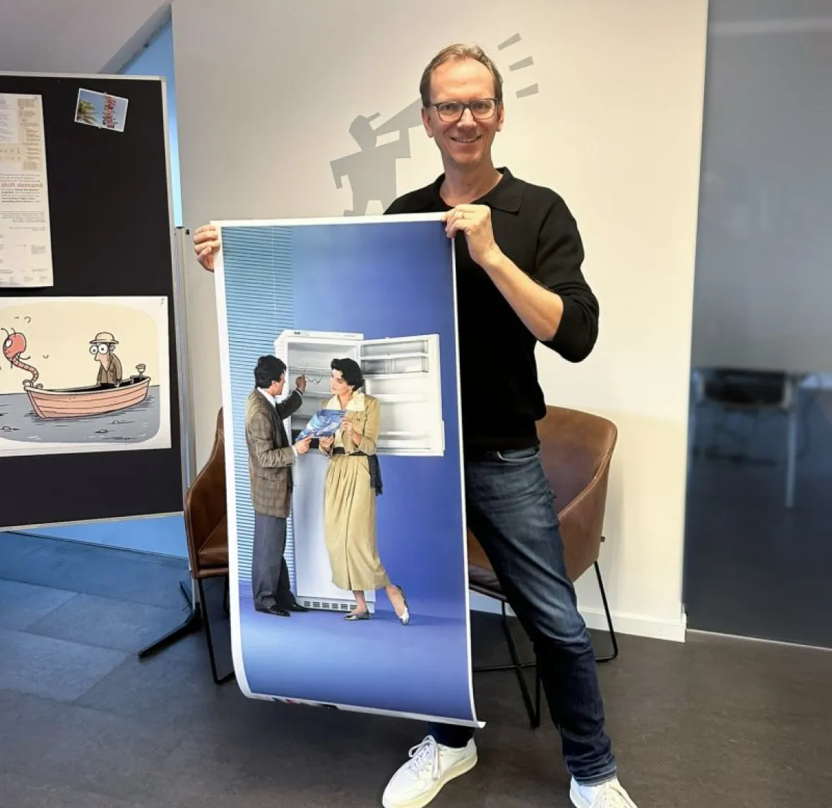 Christian Rechmann mit Liebherr Roll-Up