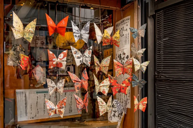 origami Schmetterlinge