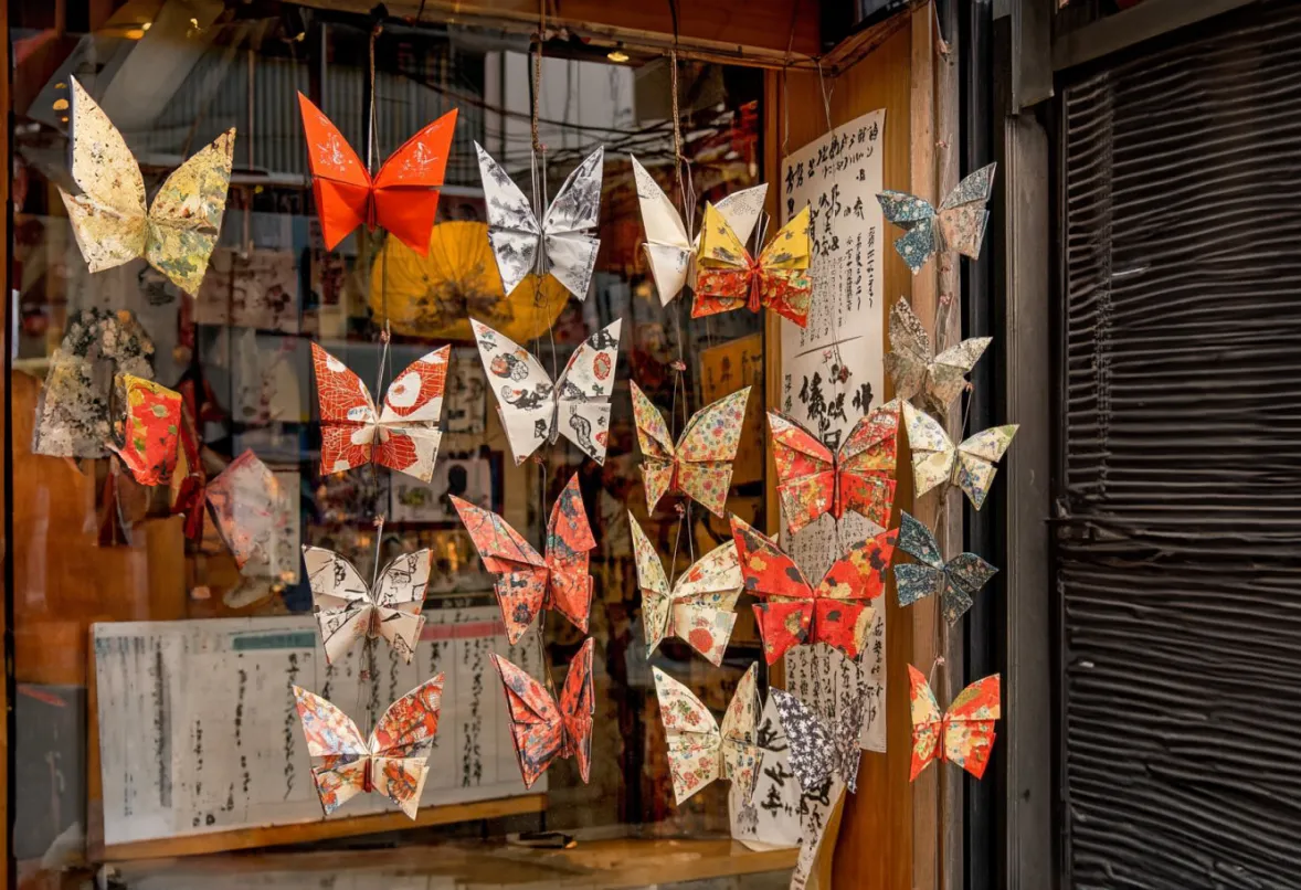 origami Schmetterlinge