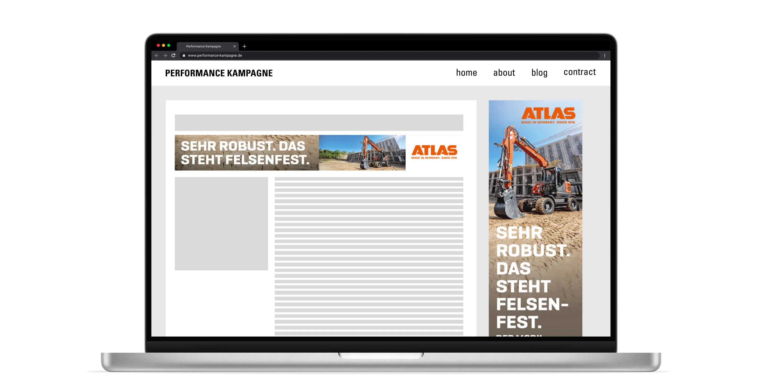 Atlas Kraftvolle Kommunikation Mockup