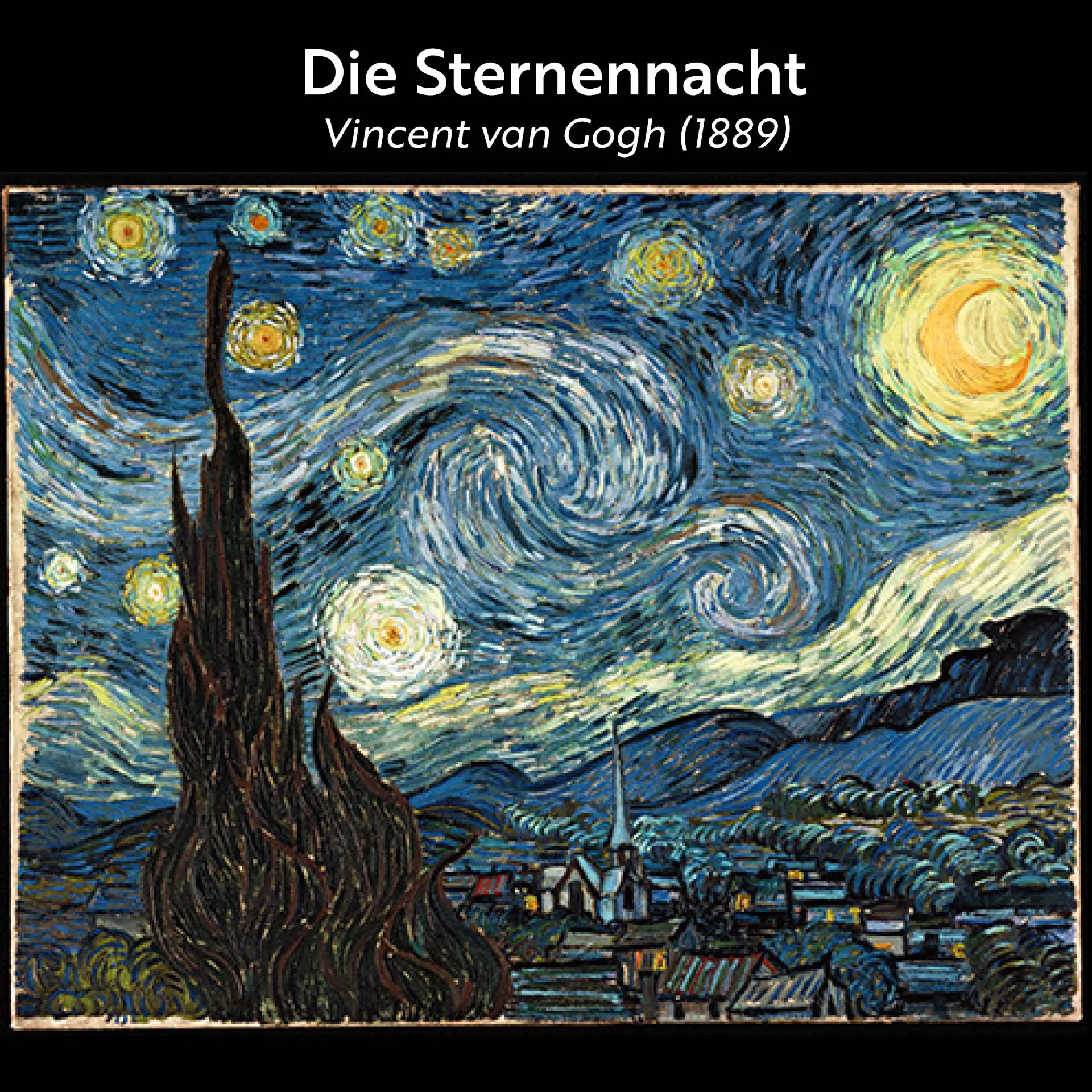AI auf den schultern von Riesen &ndash; Die Sternennacht