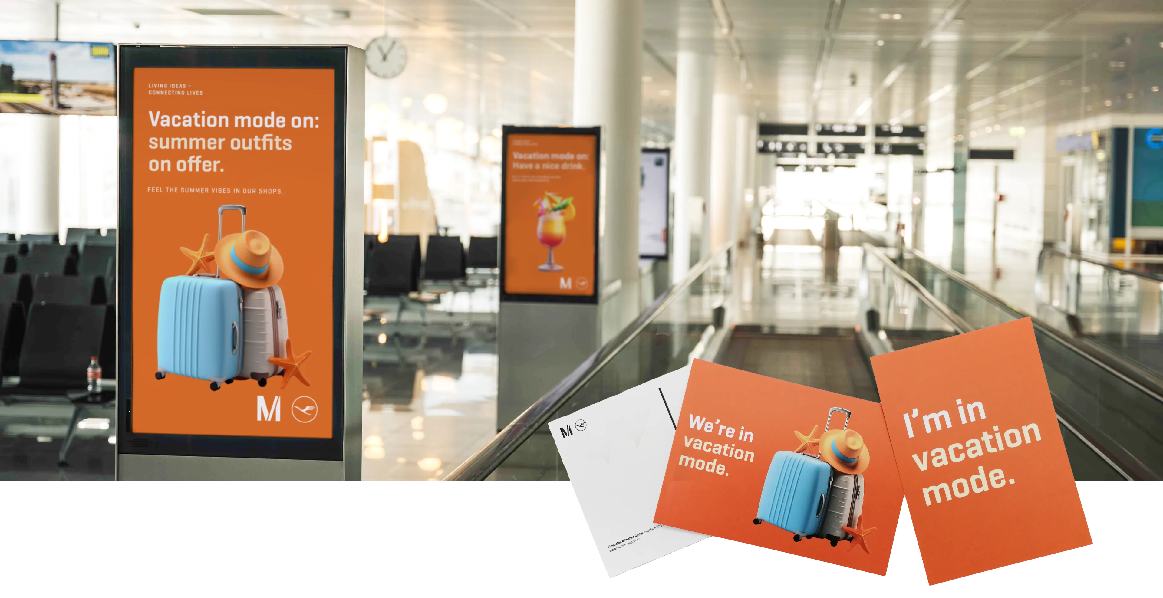 Flughafen Sommerkampagne